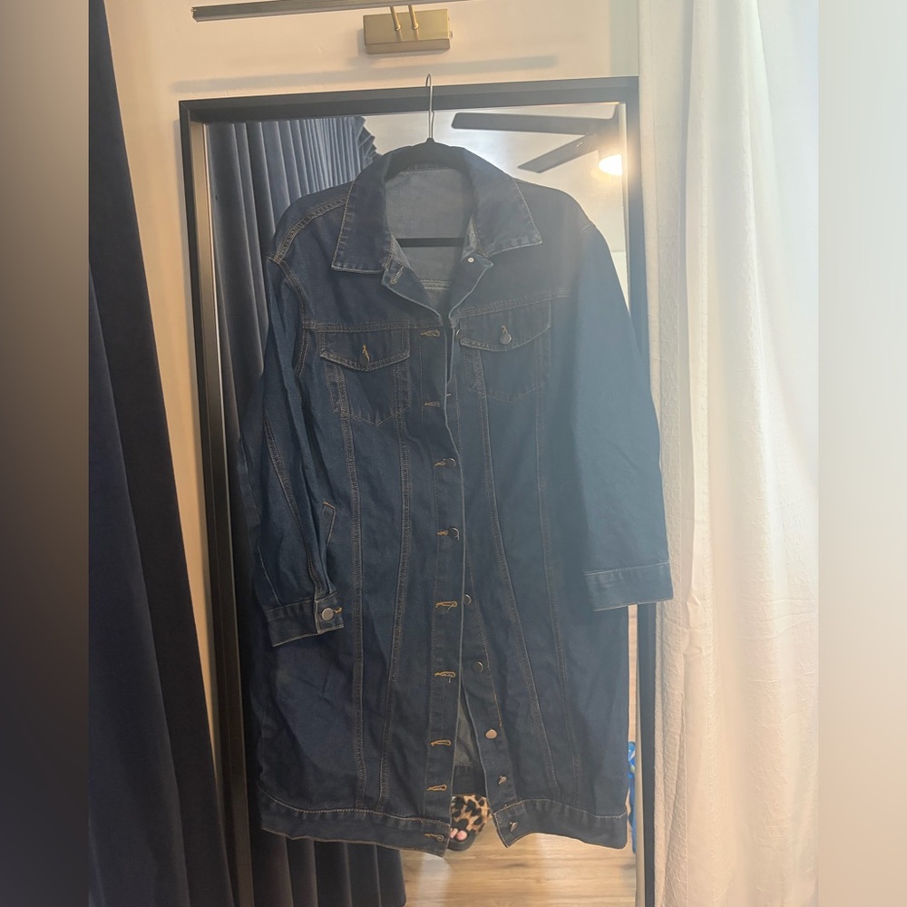 Women's Long Denim Jacket